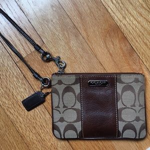 Coach wristlet
